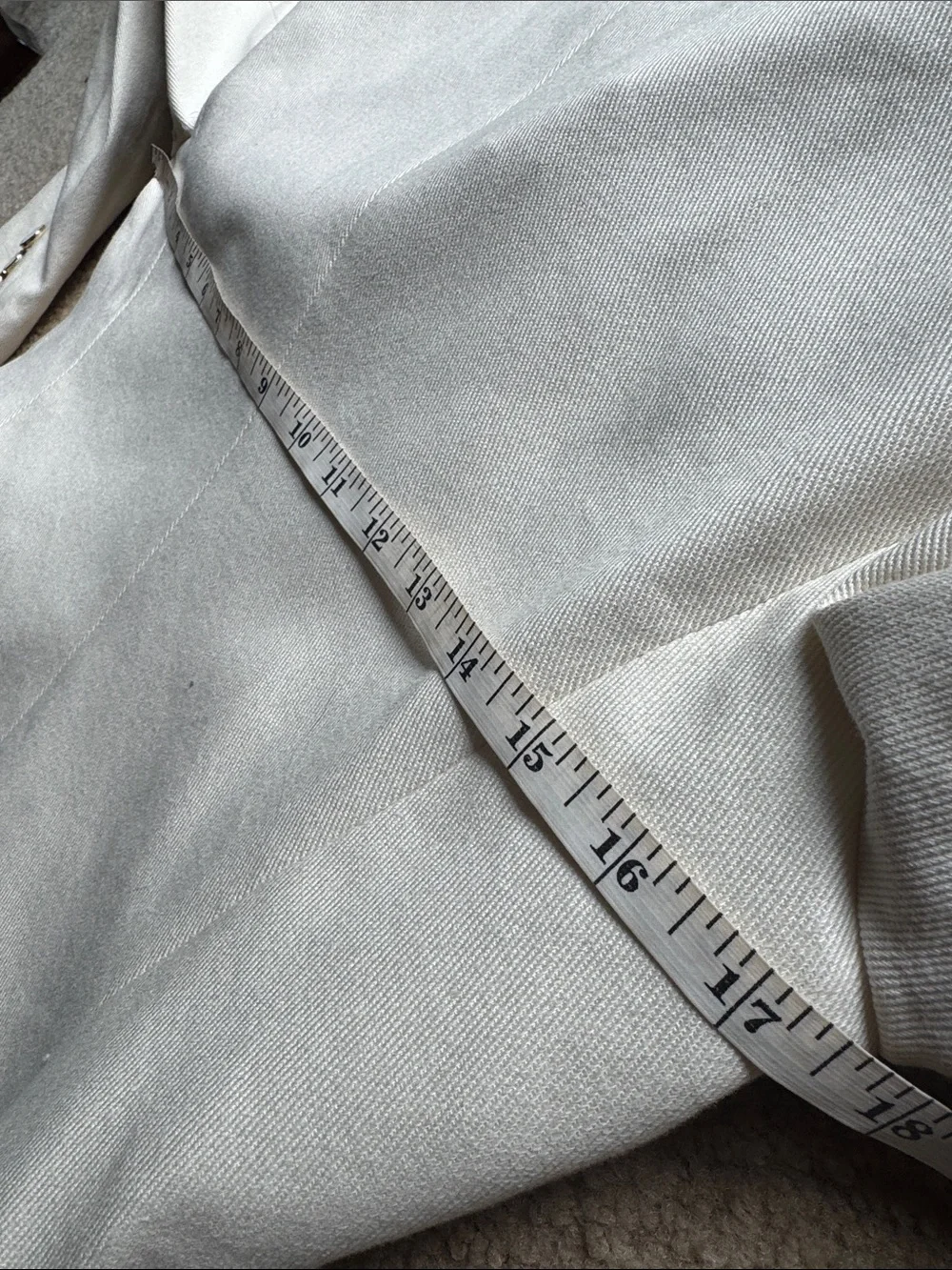 Veronica Beard Diego Dickey Jacket Ecru US 4